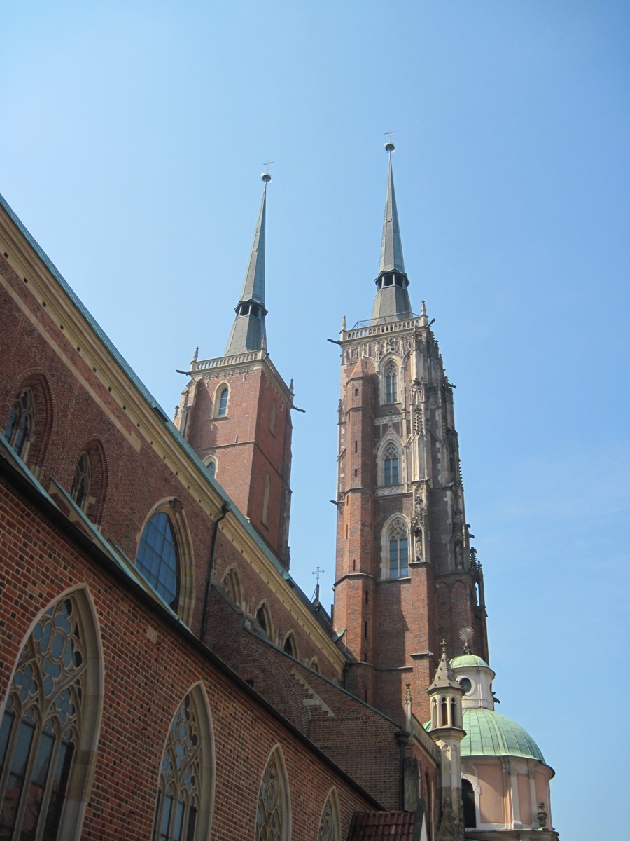 30-Breslavia- Le due torri della cattedrale di San Giovanni Battista